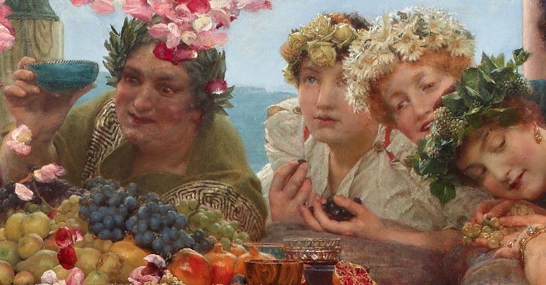 The_Roses_of_Heliogabalus Alma Tadema 1888 dettaglio